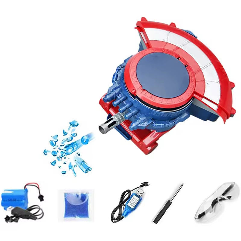 Ultimate GEL Electric Ball Blaster - Rechargeable Automatic Toy for Outdoor Team Games - M249 Model