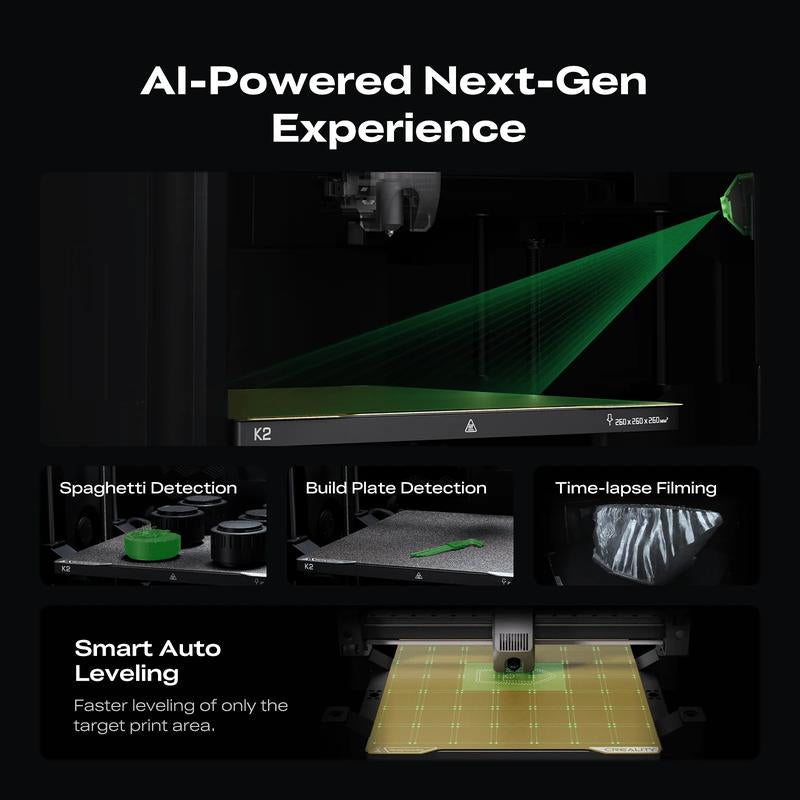 Revolutionary Creality K2 Combo 3D Printer - Unleash Your Creativity!