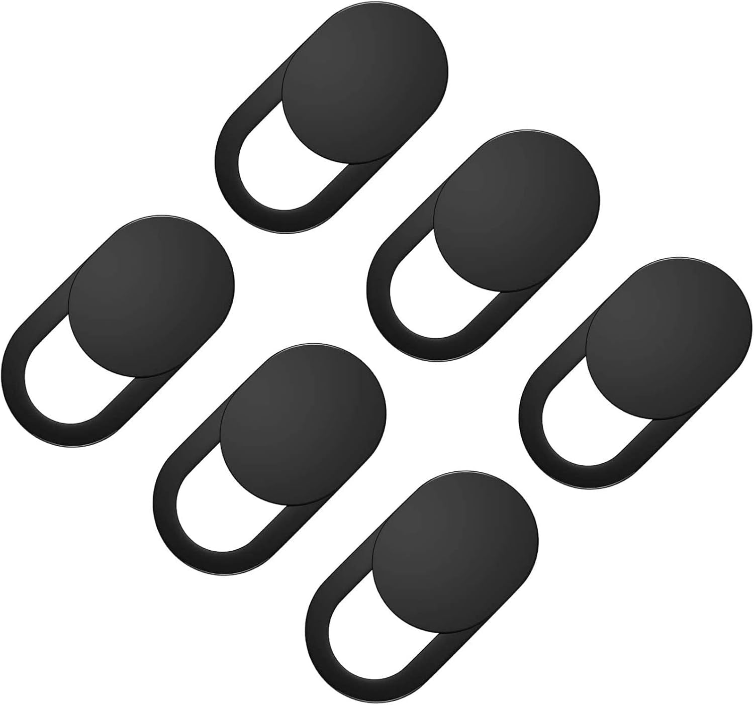 Ultra Thin Webcam Cover Slide Blocker for Ultimate Privacy Protection - 6-Pack for Laptops, MacBooks, Tablets, and More