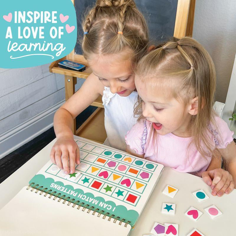 Engaging Busy Book for Toddlers & Preschoolers: Fun Learning Activities for Ages 3-7!