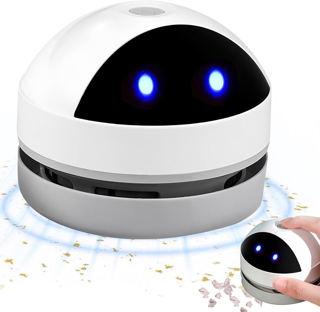 Potente Mini Aspiradora De Mesa Inalámbrica: Limpieza Eficaz y Portátil para Tu Hogar