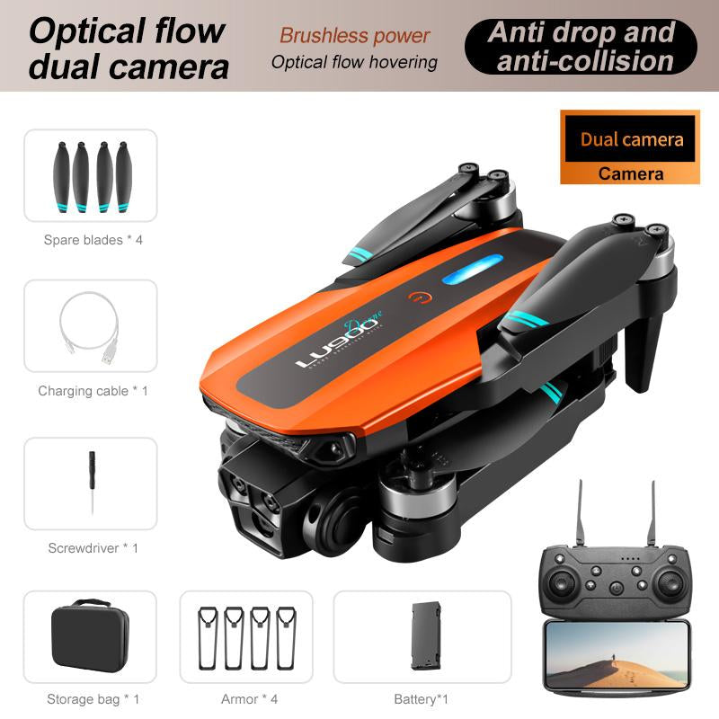 YCMDCGIE LU900 Foldable Drone with Dual HD Cameras, Gesture Control, and WiFi FPV Live Video - Perfect for Vlogging and Ideal Gift for Kids!