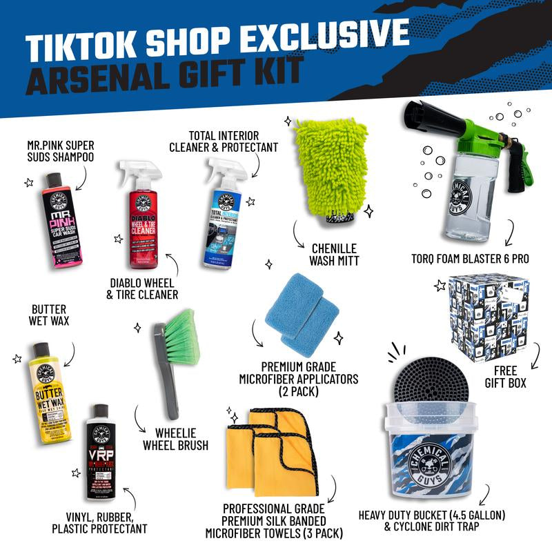 Unlock Ultimate Car Care with Chemical Guys Exclusive TikTok Bundles – Limited Edition Kits Featuring Wash Essentials, Interior Cleaners, Air Fresheners & More in Premium Gift Packaging!