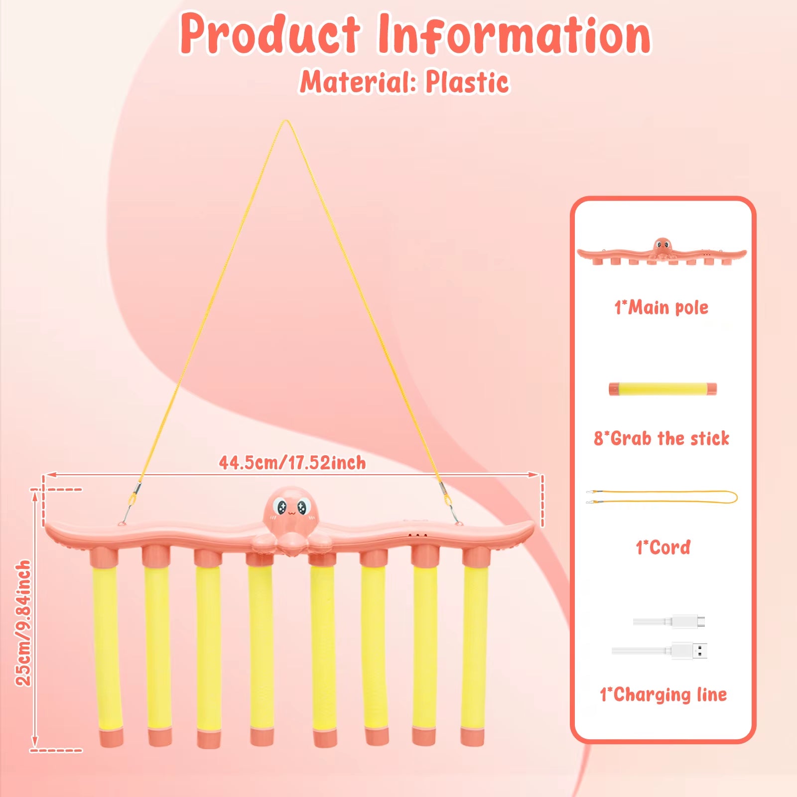 Exciting Challenge Falling Sticks Game - Enhance Hand-Eye Coordination with This Fun and Interactive Toy for Kids and Parents!