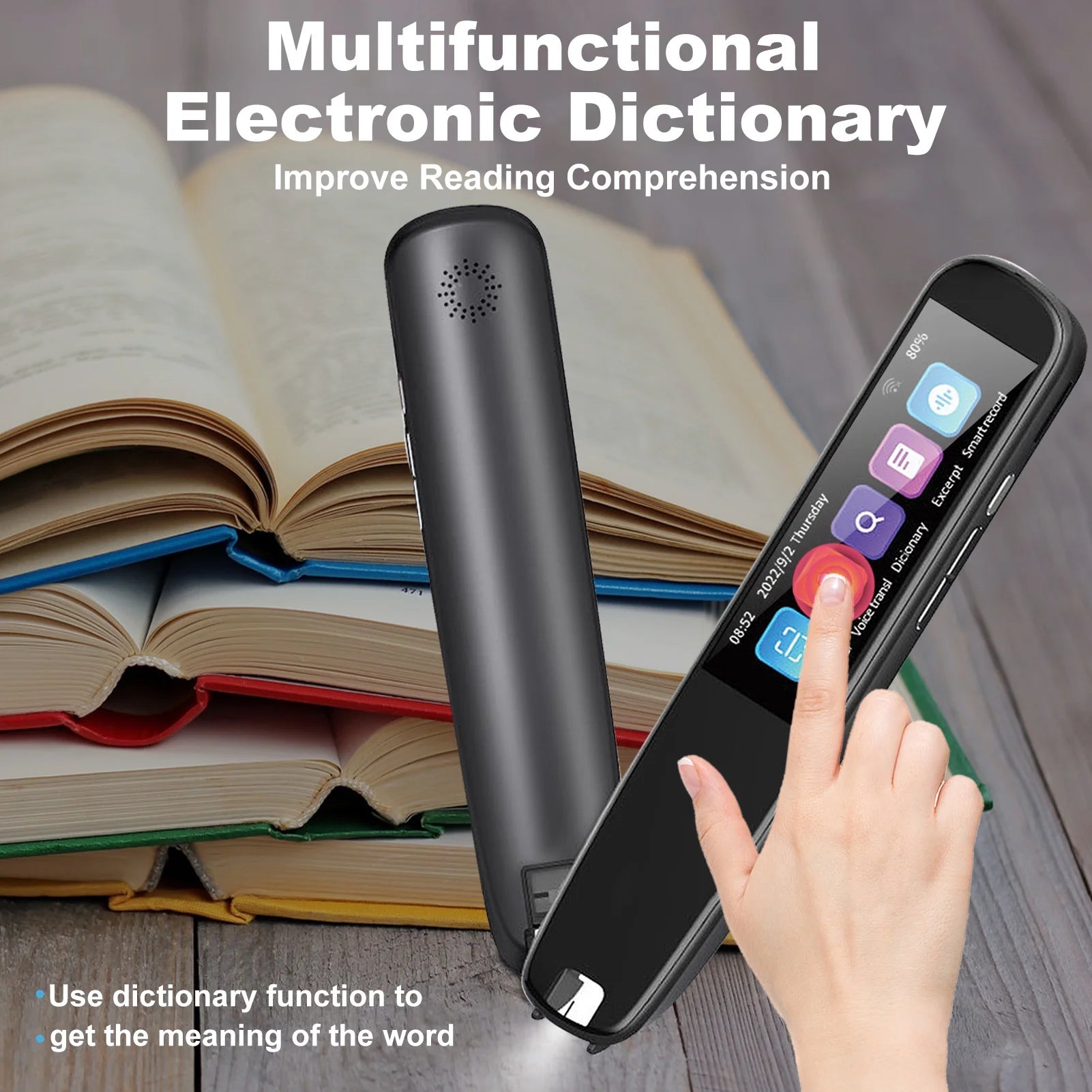 Smart Translation & Reading Pen – Instantly Reads, Speaks & Translates 131 Languages